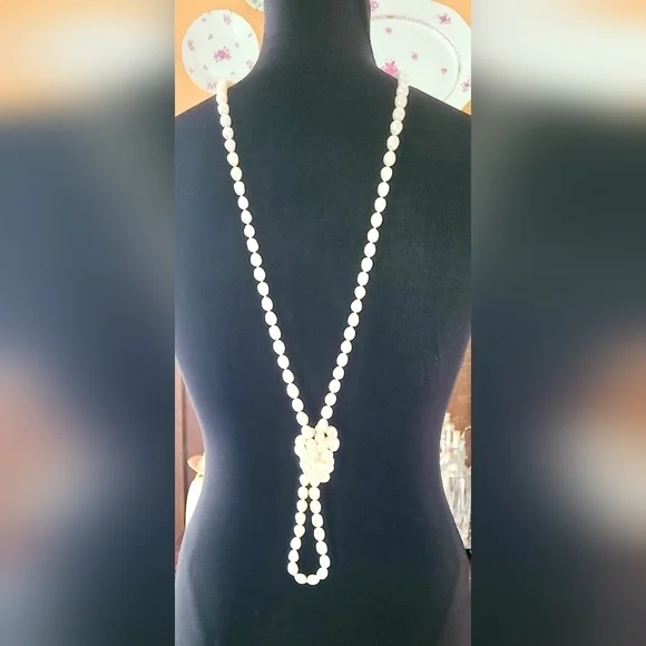 NWOT Freshwater Pearl 60" Circumference Necklace - Picture 3 of 5